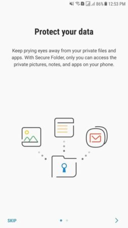 Samsung Galaxy J7 UI 8