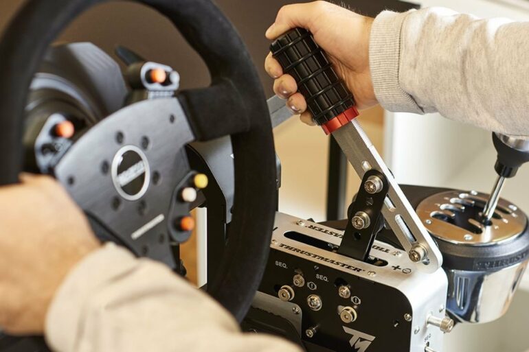 Thrustmaster TSS Handbrake Sparco Mod 2 Thrustmaster TSS Handbrake Sparco Mod 2
