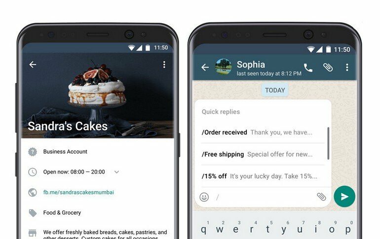 WhatsApp Business Android