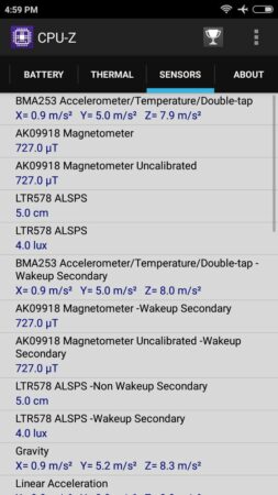 Xiaomi Redmi 5A CPU Z 2