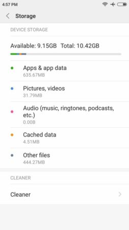 Xiaomi Redmi 5A MIUI 9 4