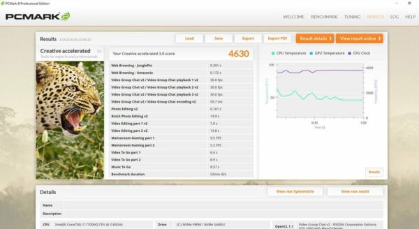 Review Dell Inspiron 15 7577: Laptop Gaming dengan Layar IPS 4K dan GTX 1060 Max-Q 36 Dell Inspiron 15 7577 PCMark 8 Creative