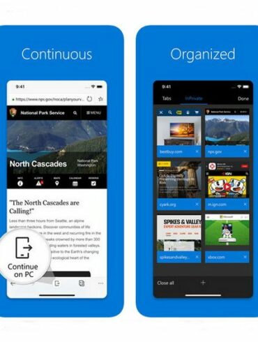 Microsoft Edge iOS 3D Touch Microsoft Edge iOS 3D Touch