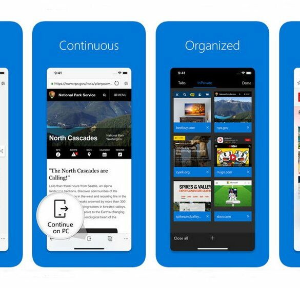 Microsoft Edge untuk iOS Kini Didukung Fitur 3D Touch 25 Microsoft Edge iOS 3D Touch