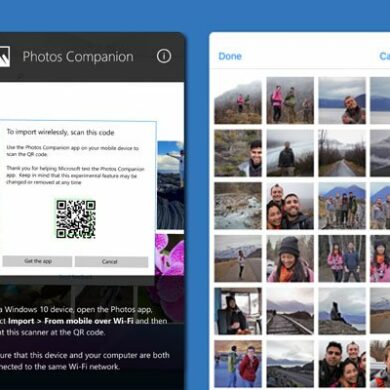 Microsoft Photo Companion App 1