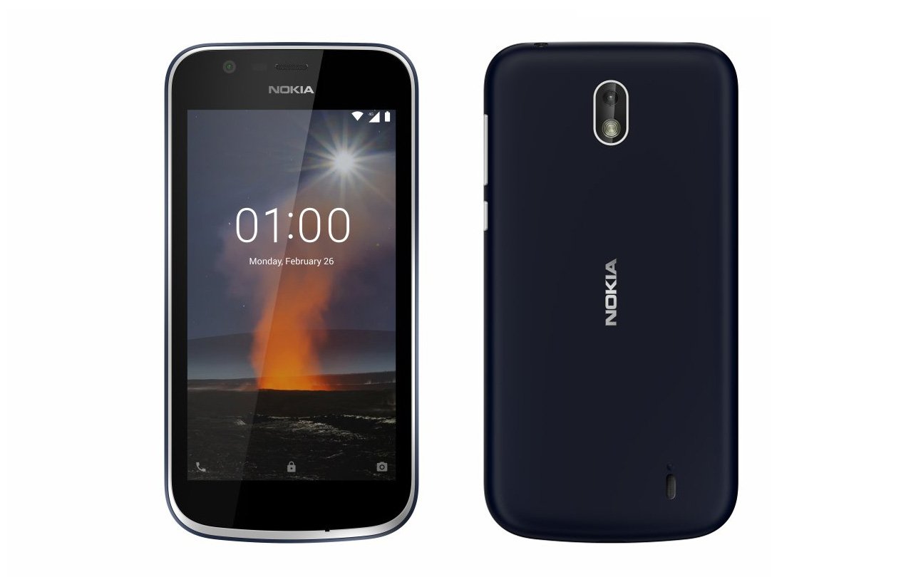Nokia 1 Warm Blue