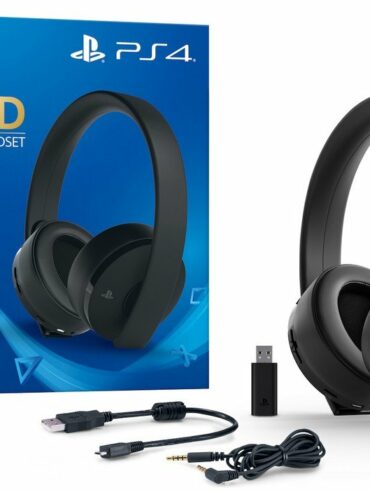 PlayStation Gold Wireless Headset PlayStation Gold Wireless Headset