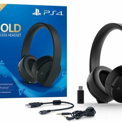 PlayStation Gold Wireless Headset