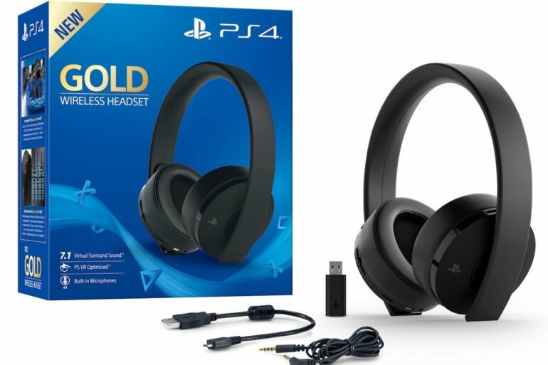 PlayStation Gold Wireless Headset