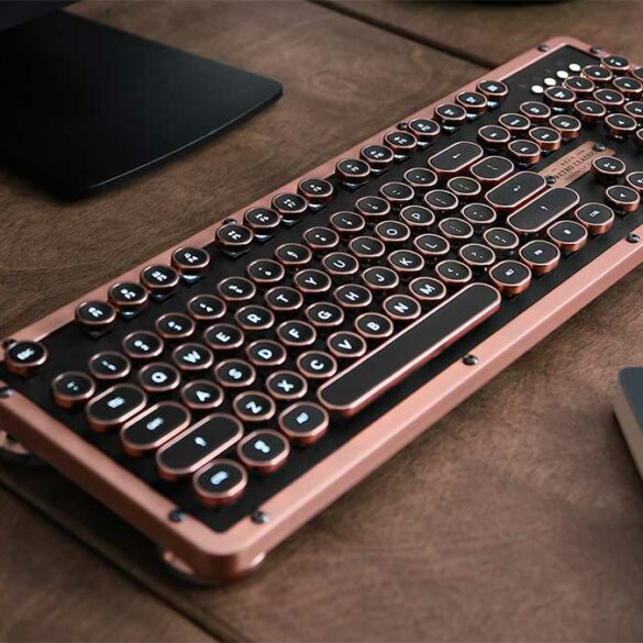 Azio Retro Classic Bluetooth, Keyboard Mekanik Wireless dengan Desain Retro 35 azio retro classic bluetooth 1