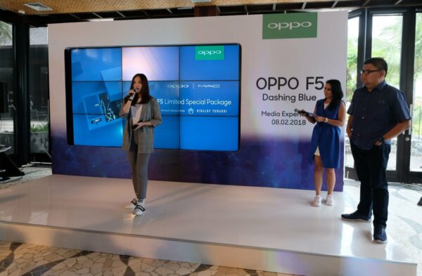 oppo f5 dashing blue launch bali oppo f5 dashing blue launch bali