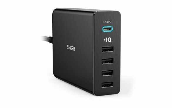 Anker Power Port 5+ USB-C: Port Charger dengan Teknologi Power IQ 41 ANKER PowerPort 5 USB C edit