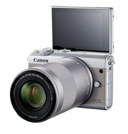 Canon EOS M100 flip screen Canon EOS M100 flip screen