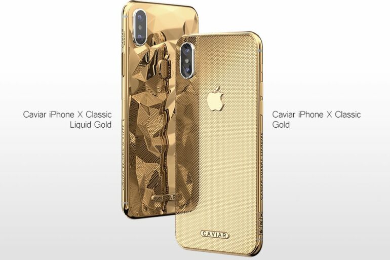 Caviar iPhone X Gold 1 Caviar iPhone X Gold 1