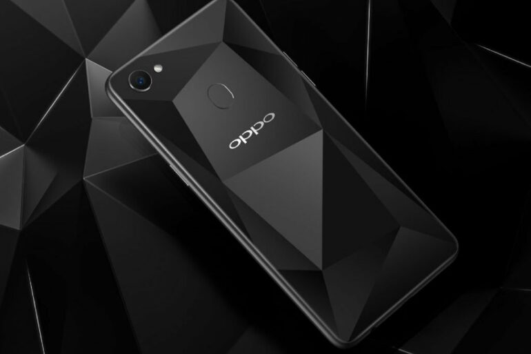 OPPO F7 Diamond Black OPPO F7 Diamond Black