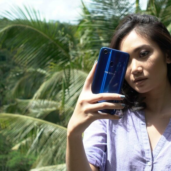 Oppo F5 Dashing Blue