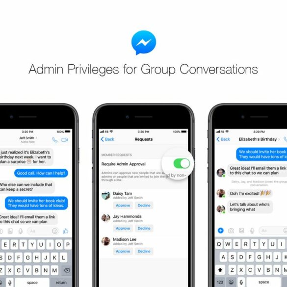Facebook Tambahkan Fitur Admin untuk Group Chat di Messenger 19 facebook messenger admin 1