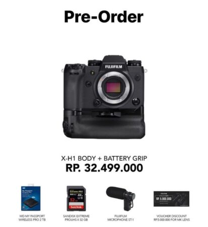 fuji xh1 bonus preorder grip fuji xh1 bonus preorder grip