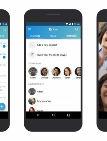 Microsoft Rilis Skype Versi Ringan untuk Android Lawas 27 microsoft skype update 1