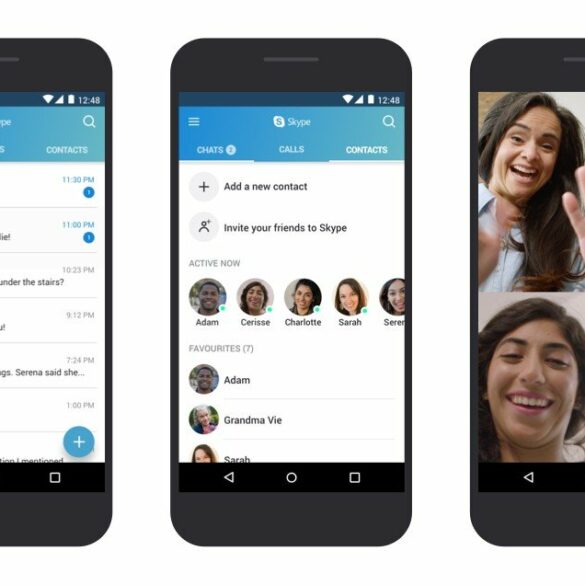 Microsoft Rilis Skype Versi Ringan untuk Android Lawas 23 microsoft skype update 1