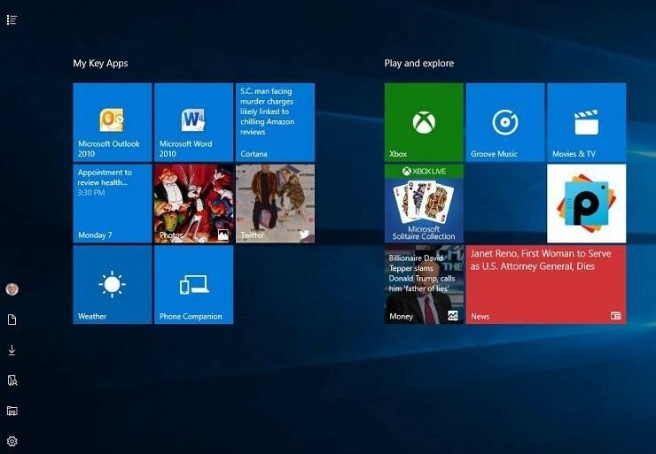 windows 10 tablet mode 2