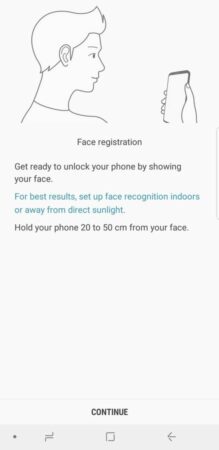 Galaxy S9 Intelligent Scan 2