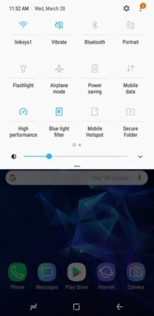 Galaxy S9 UI 3