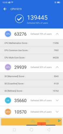 Review Oppo F7: Smartphone Terbaik Oppo di Indonesia untuk Saat Ini 50 Oppo F7 Antutu
