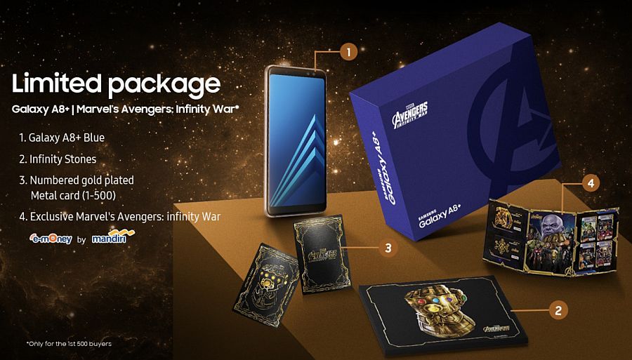 Special Edition Samsung Galaxy A8 Marvels Avengers Infinity War