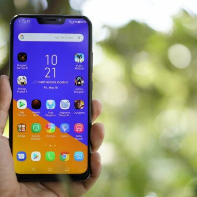 ASUS ZenFone 5 depan ASUS ZenFone 5 depan