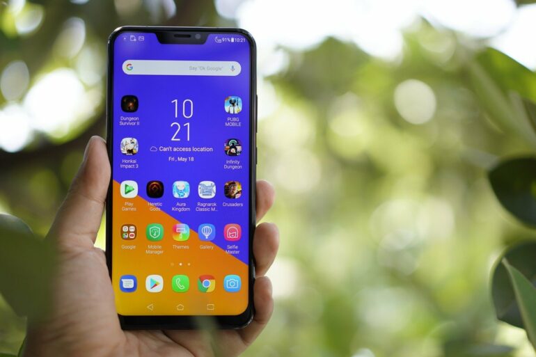 ASUS ZenFone 5 depan