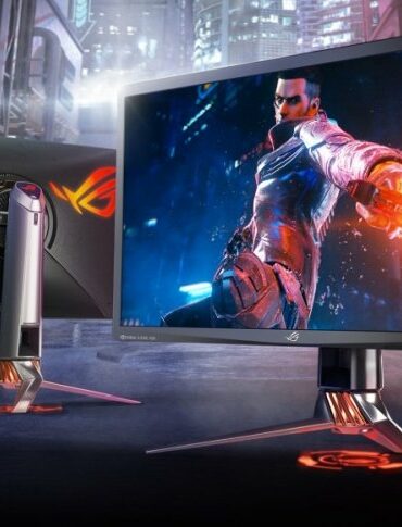 ASUS ROG Swift PG27UQ, Monitor Gaming Premium 4K 144Hz Dengan HDR & G-SYNC 30 ROG Swift PG27UQ 001