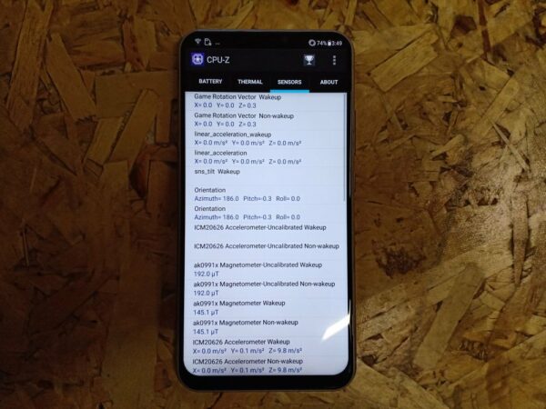 ZenFone 5Z CPU Z 1