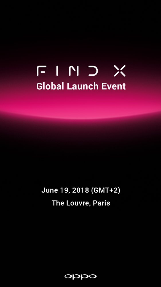 OPPO Find X Launch Events