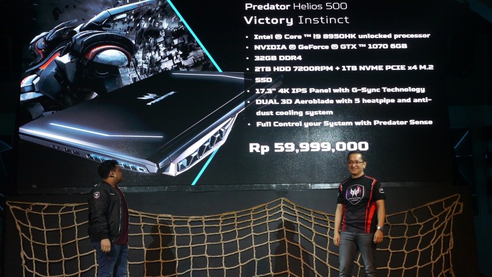 Acer Resmi Luncurkan Predator Helios 500, Helios 300, dan Nitro 5 Versi Intel Gen-8 di Indonesia 44 Predator Helios 500 Launch 005a