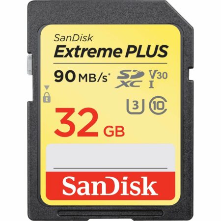 SanDisk Extreme SDHC UHS I 4K UHD2 32GB 1