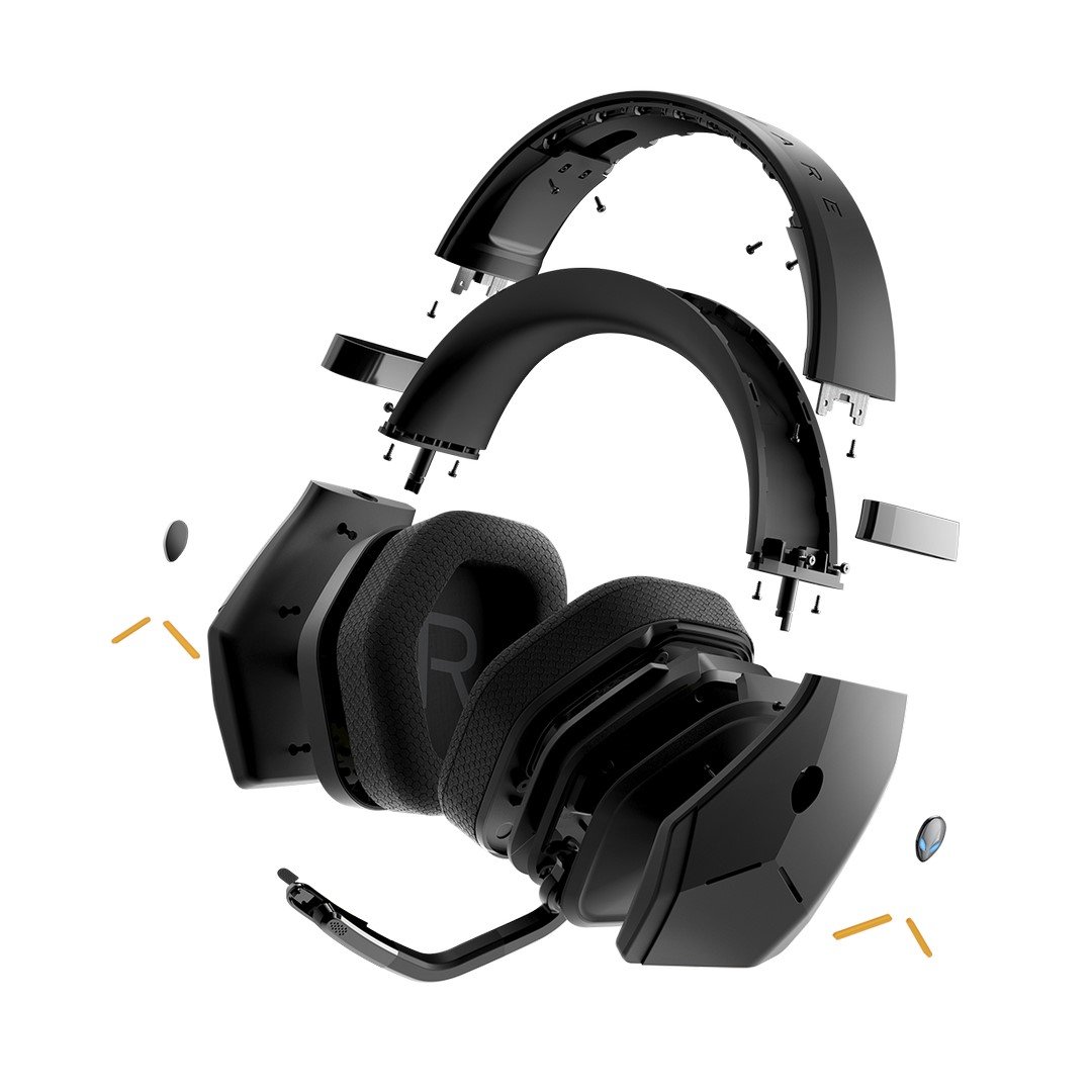 Alienware Wireless Gaming Headset AW988, Headphone Gaming Kelas Premium  Dengan Kualitas Tinggi - YANGCANGGIH.COM