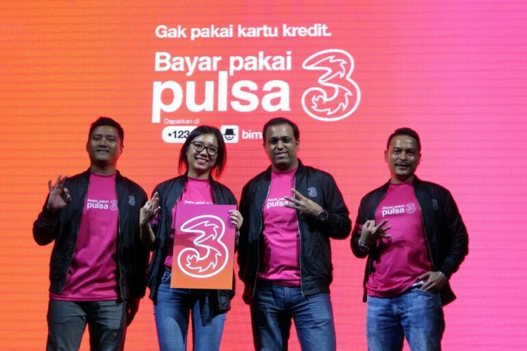 Bayar Pakai Pulsa Tri