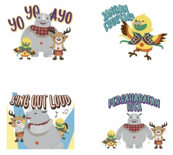 LINE Asian games 2018 1