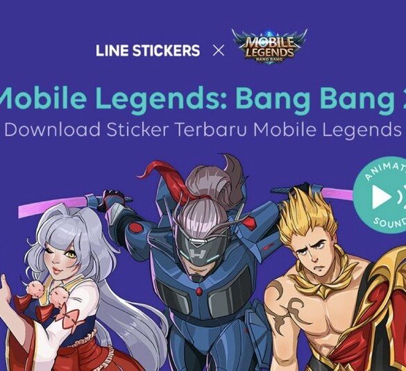 LINE Rilis Stiker Animasi Terbaru Bertema Mobile Legends 34 LINE Mobile Legends 2