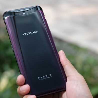 OPPO Find X belakang