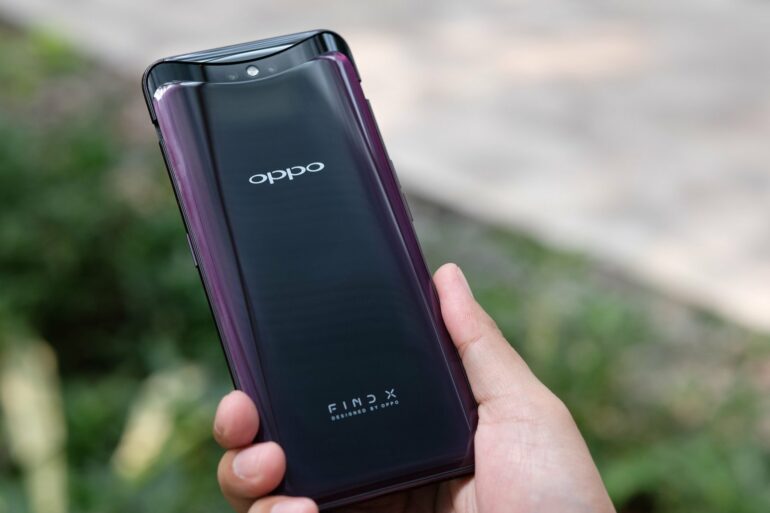 OPPO Find X belakang OPPO Find X belakang