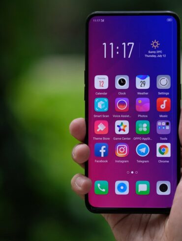 OPPO Find X layar