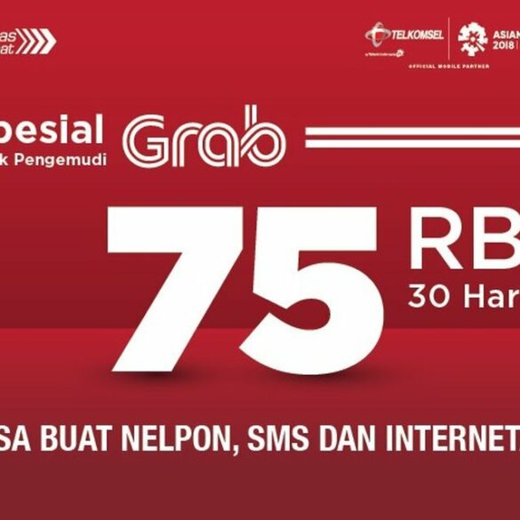 Grab dan Telkomsel Hadirkan Paket Kuota Internet Murah Untuk Mitra Pengemudi 19 Starter Pack Telkomsel Grab