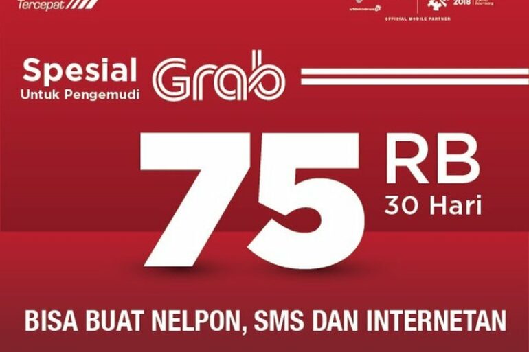 Grab dan Telkomsel Hadirkan Paket Kuota Internet Murah Untuk Mitra Pengemudi 52 Starter Pack Telkomsel Grab