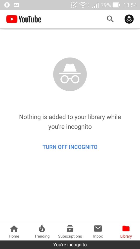 YouTube Perkenalkan Incognito Mode Untuk Hentikan Pelacakan Data Pribadi di Internet 26 YouTube Incognito 002b