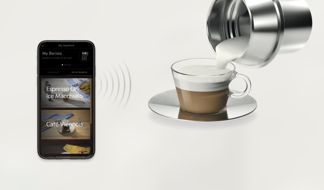 Nespresso Barista: Mesin Pengocok Susu 