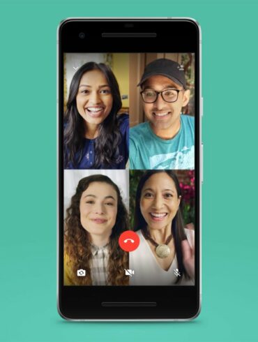 whatsapp video call grup