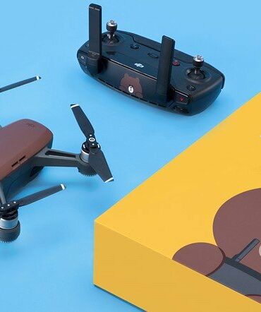 DJI Spark Kini Hadir dengan Tema Karakter Brown dari LINE Friends 36 DJI X Brown 2