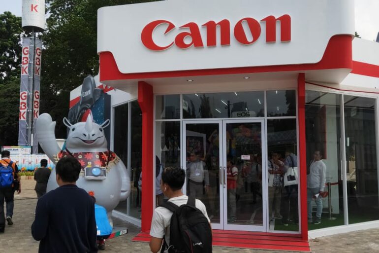 canon stand asian games 2018 canon stand asian games 2018